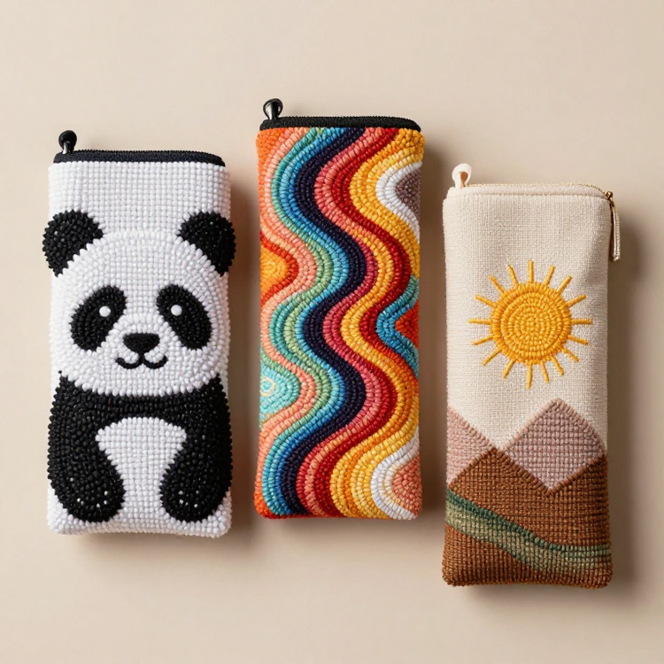 جامدادی و آرایشی پانچ دوزی