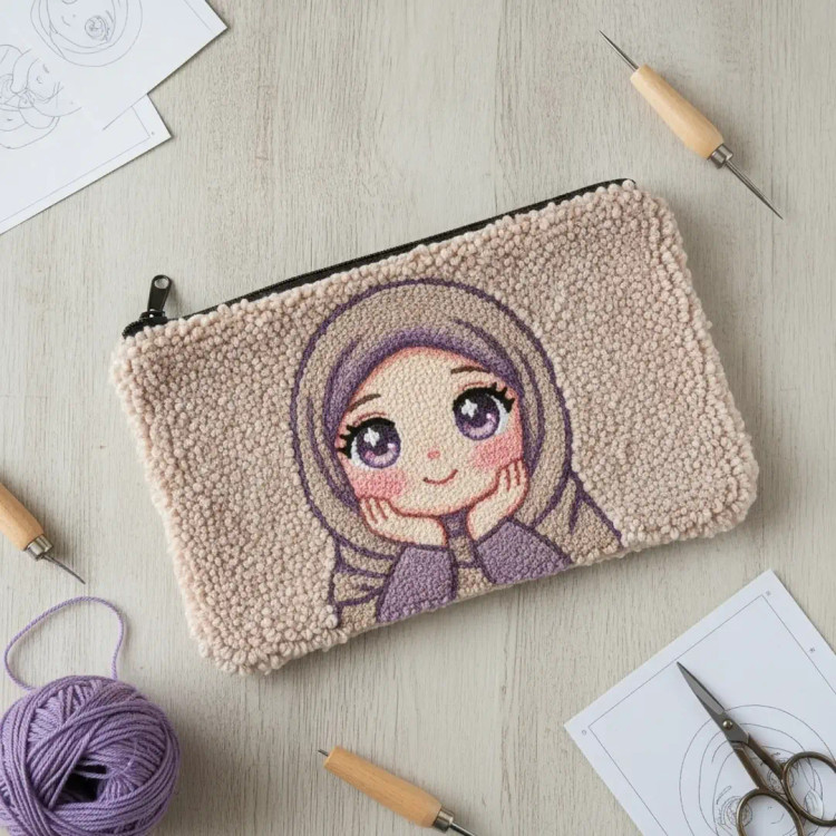جامدادی پانچ دوزی